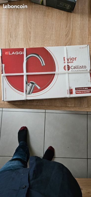 Mitigeur Évier Callisto Nickel brossé (image 1)