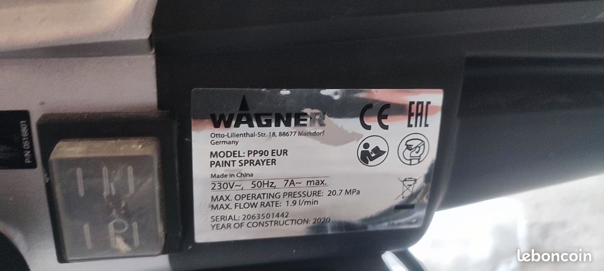Airless Wagner PP90 (image 5)