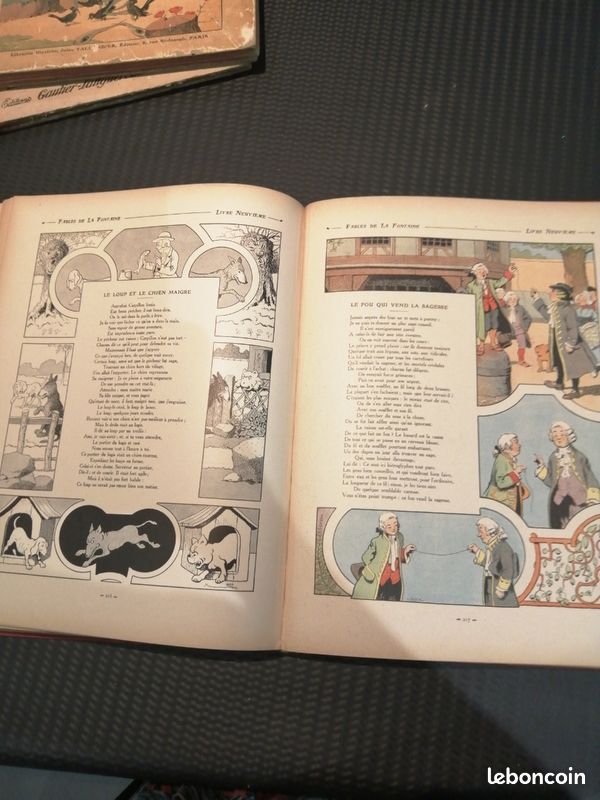 Fables de La Fontaine illustrées par Benjamin Rabier (image 8)