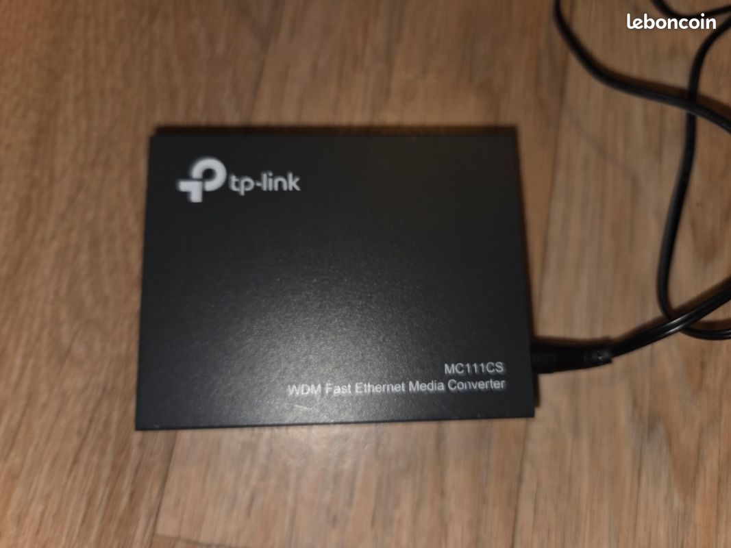 TP-Link 10/100Mbps WDM Media Converter (MC111CS) (image 1)