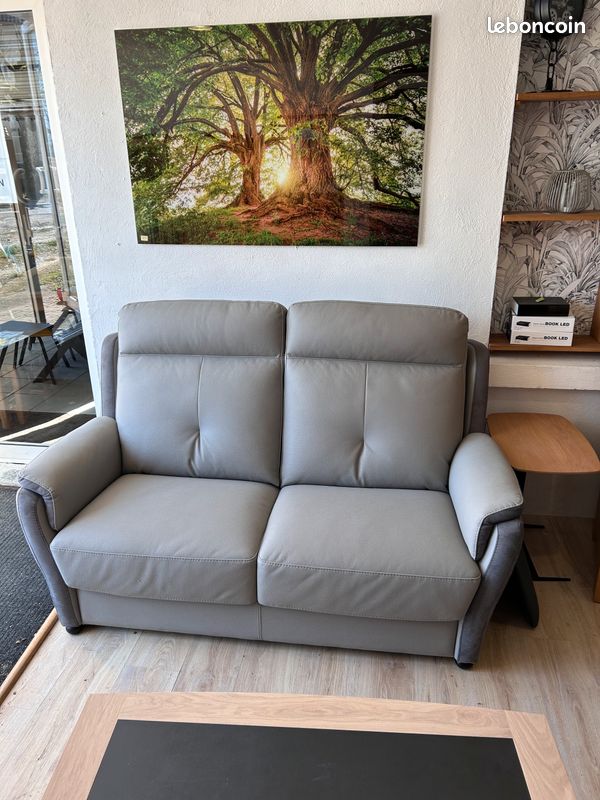 Canapé fixe + Fauteuil relax (image 1)