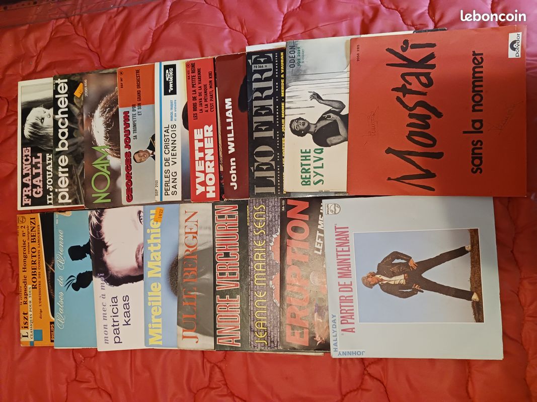 Lot de disques vinyl 45t divers artistes (image 5)