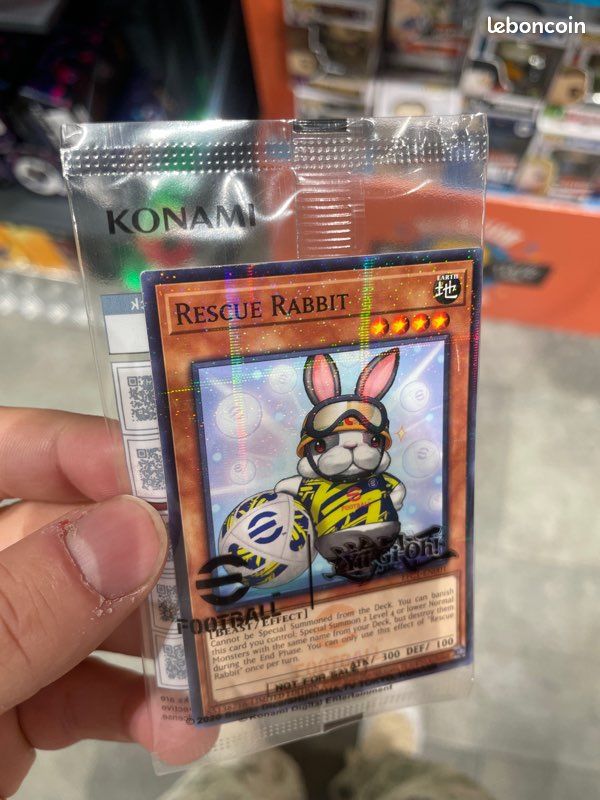 Yu-gi-Oh Rescue Rabbit X Neymar Token E-Football Limited dition - Collection Yu-gi-Oh Rescue Rabbit X Neymar Token E-Football Limited dition - Collection