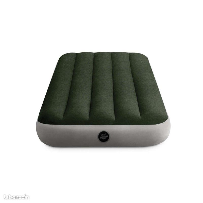 Matelas gonflable INTEX fibertech 1 place (image 2)