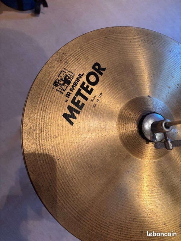 Charleston hihat Meinl Meteor Brass HH 14" (image 2)