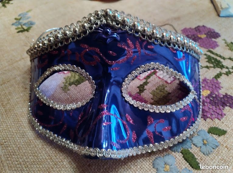 Masque Florentin pour bals masqués, carnaval etc.. (image 4)