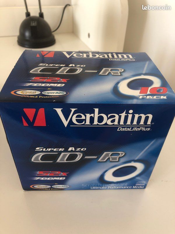 8 CD-R Verbatim sous blister (image 1)