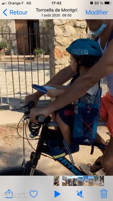 Porte bébé vélo (image 3)