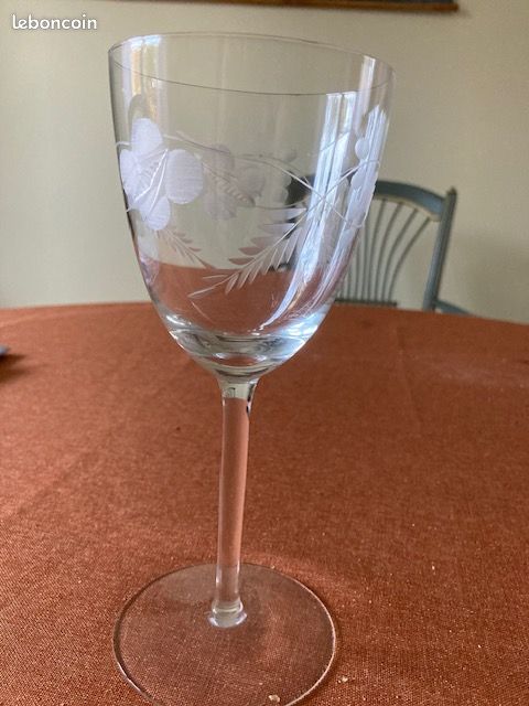 Lot de 12 verres cristal (image 4)