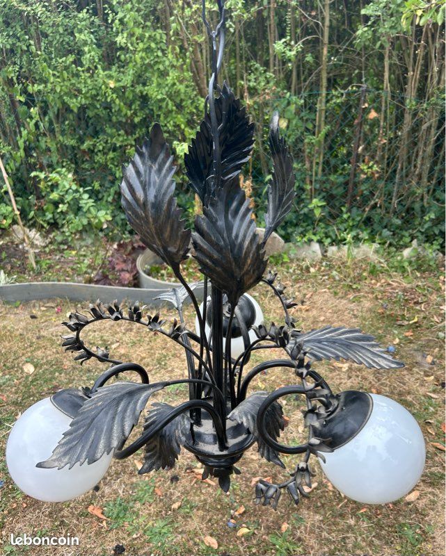 Lustre à suspendre vintage (image 1)