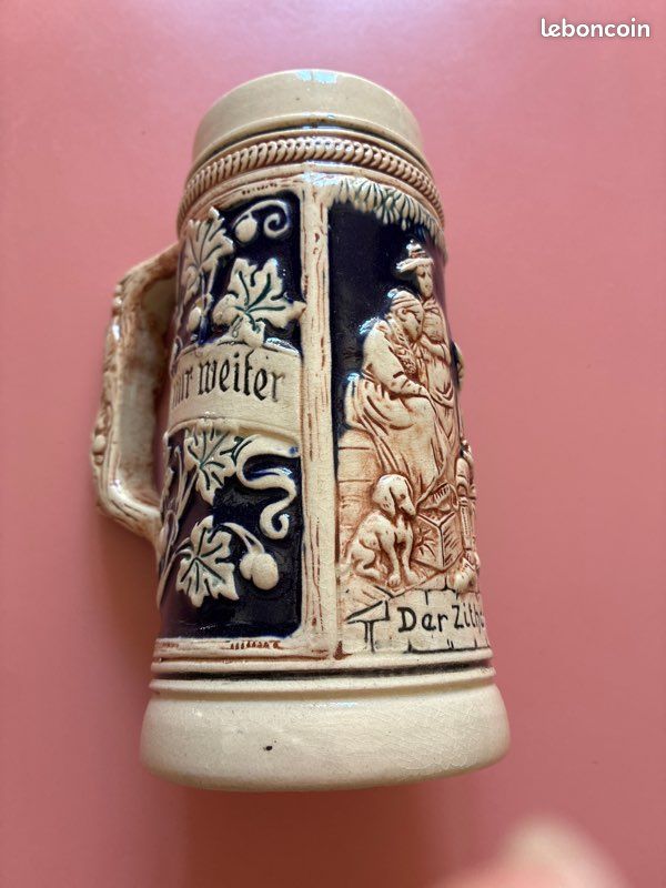 Chope bière allemande Rhénanie XXe (image 2)