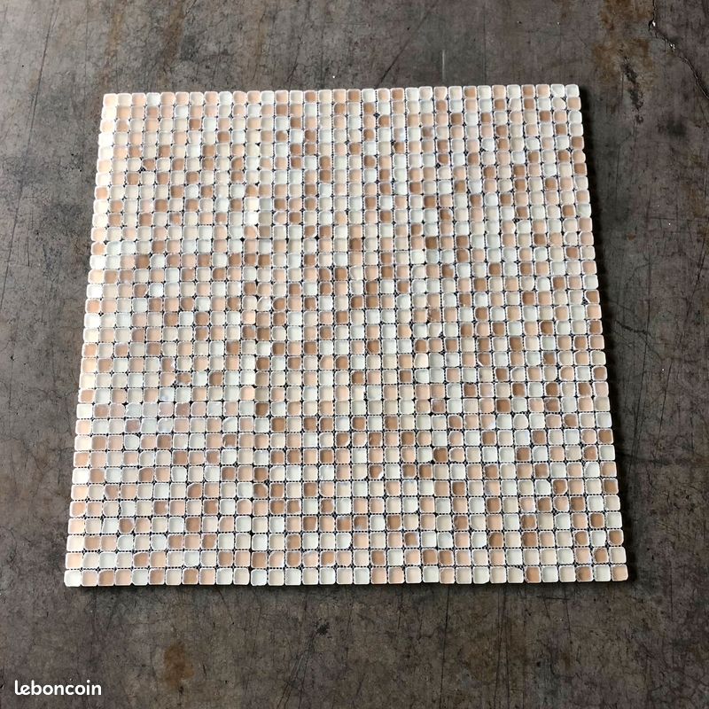 Mosaïque En Verre Carrelage Imitation Bois Norwalk Gris Brun Vert Q48