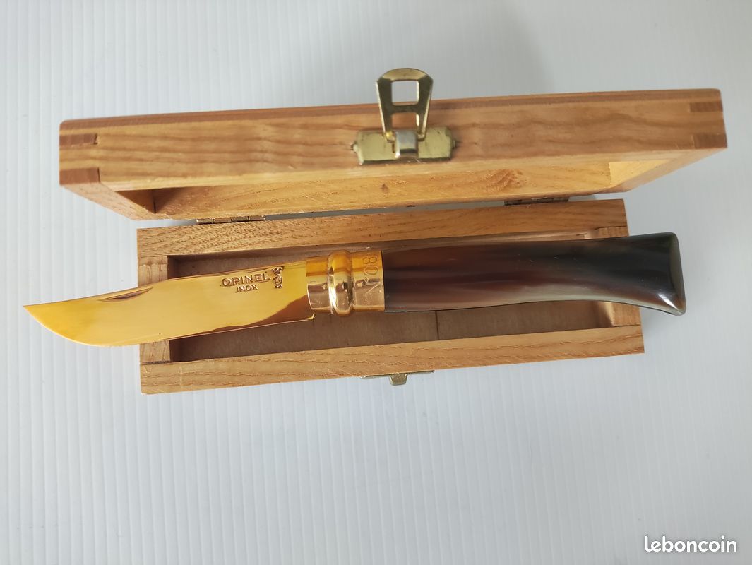 Opinel corne or 24 carats (image 5)