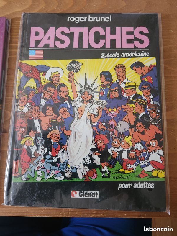 Bd Pastiche n°1 et 2 glenat Roger brunel (image 2)