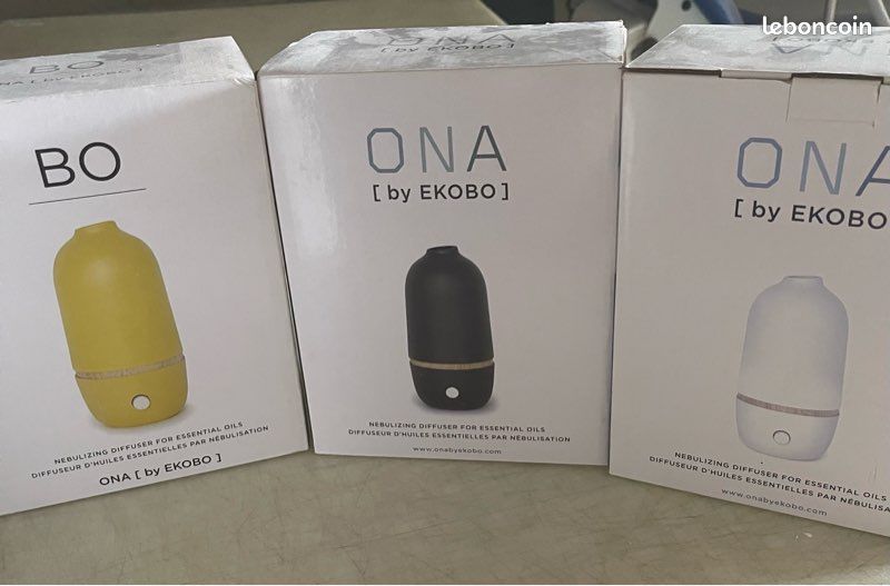 Diffuseur D'huiles Essentielles Par Nébulisation ONA By EKOBO - Marque AROMASOUND - Neuf (emballage Abîmé)