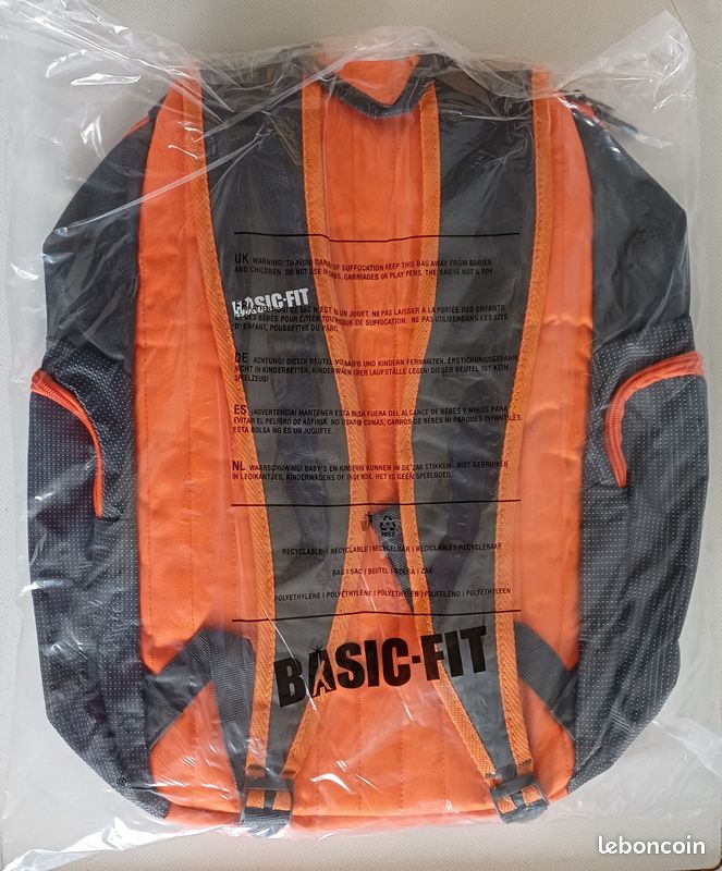 sac à dos basic fit NEUF Premium 34L Extra large ... - eBay