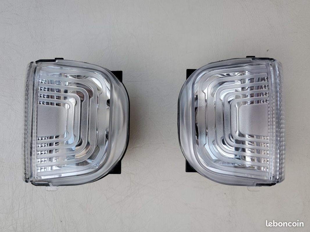 Paire De Clignotants Pour Rétroviseur Mercedes Sprinter 2006-2017 - Fltaheroo, Blanc Transparent