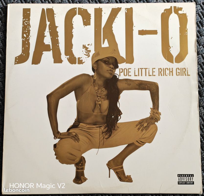 Vinyle JACKY - O POE LITTLE RICH GIRL (image 1)