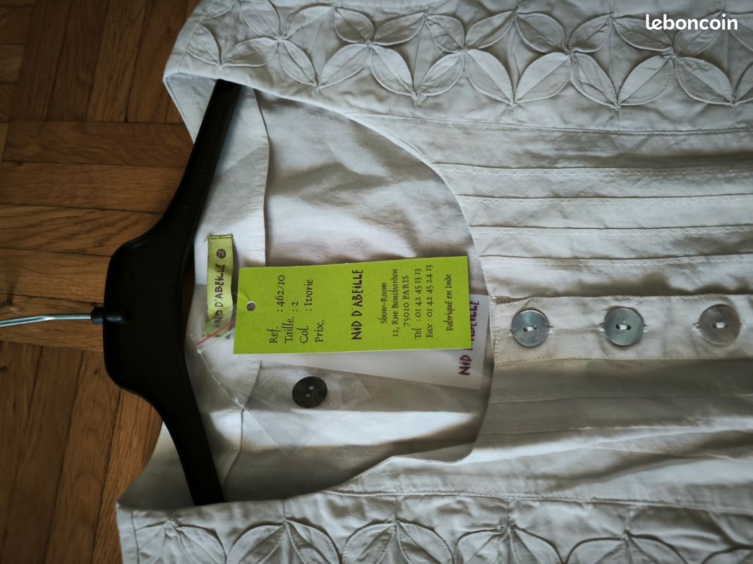 Blouse / chemisier d'été en coton (image 4)