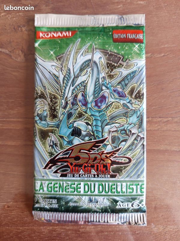 Booster Yu-Gi-Oh 5D's La genèse du duelliste neuf scellé (image 1)