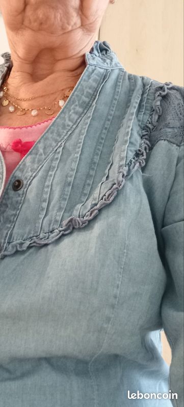 Chemise femme en jean (image 2)