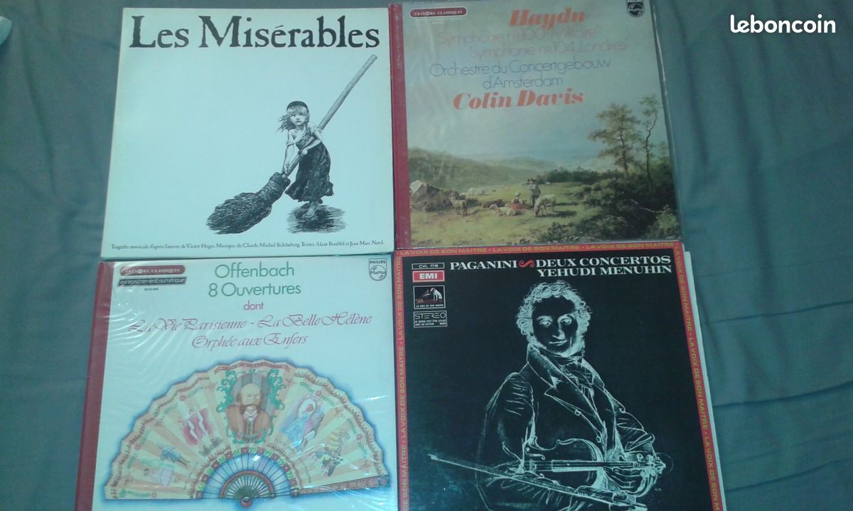 Disques vinyle « Classique + Comédie Musicale» (image 1)