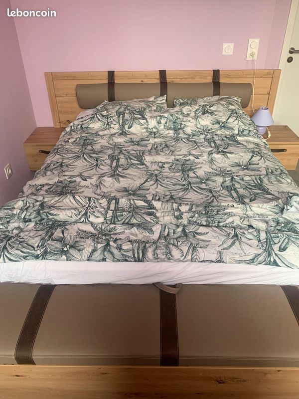 Vend chambre à coucher neuf sous garantie avec facture (image 2)