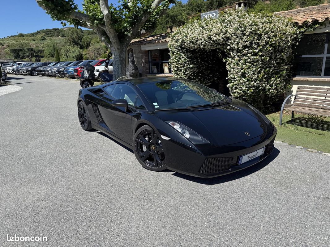 LAMBORGHINI GALLARDO 5.0 V10 - 520 - BV E-Gear COUPE Nera (image 3)