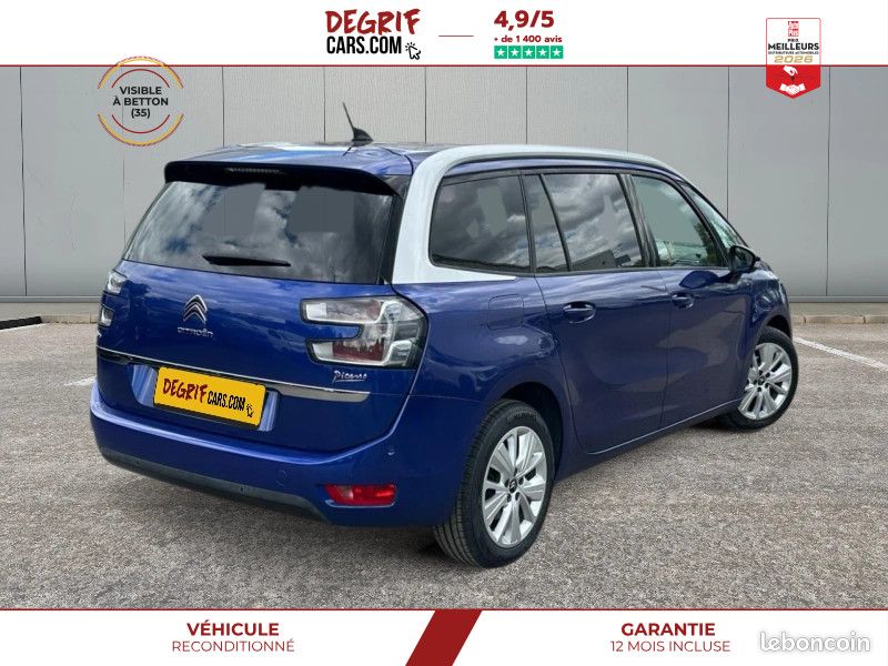 Citroën c4 spacetourer Grand 1.6 BlueHDi 120 EAT6 Shine 7 Places + GARANTIE 12 MOIS (image 5)