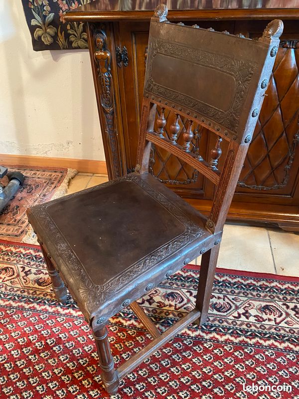 Chaise style Henri II (image 4)