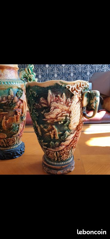 Vases asiatiques le lot de deux (image 3)