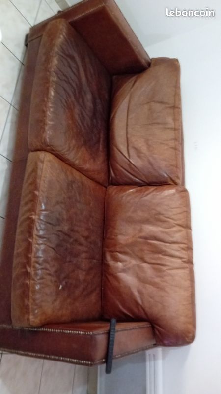 Canape cuir (image 1)