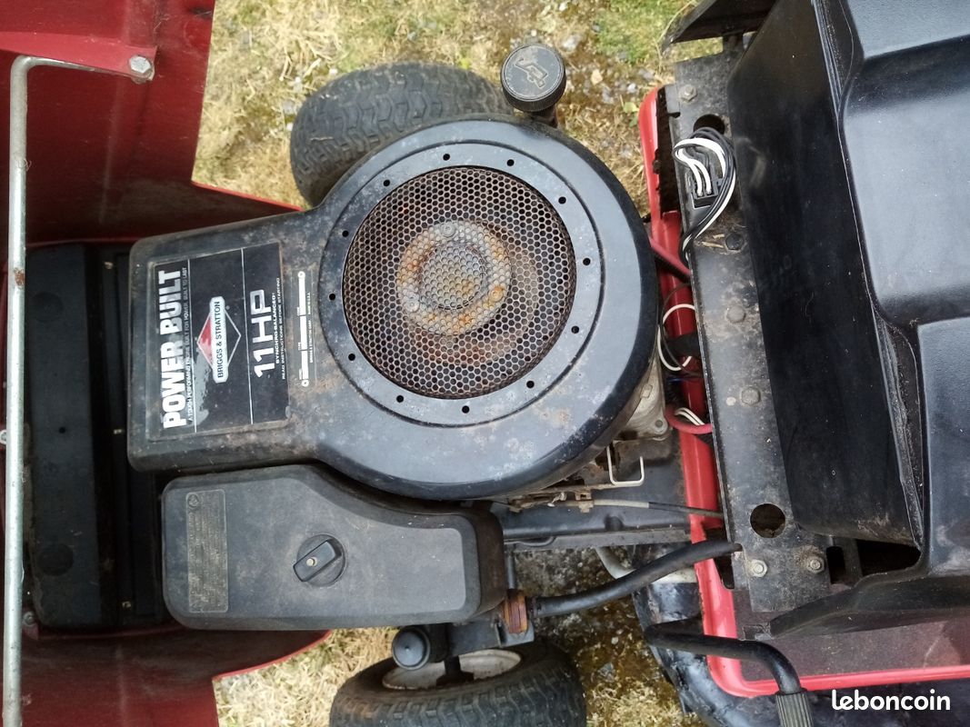 Tracteur tondeuse tournant (image 4)