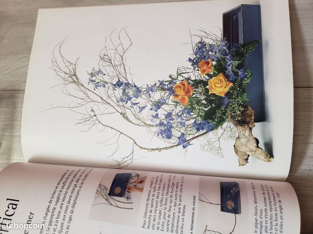 Vases et livre Art du bouquet de fleurs (image 3)