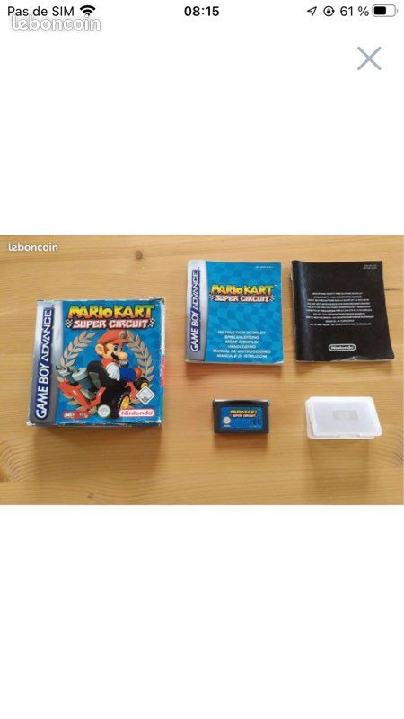 Jeux Mario sur Game boy advance (image 1)