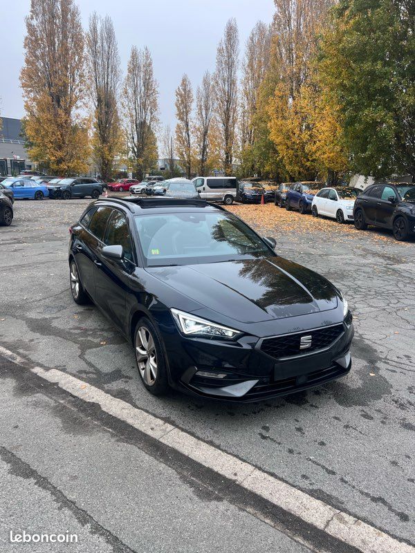 SEAT LEON edition FR 1.0 110ch Endommagé CARTE GRISE OK✅ (image 2)