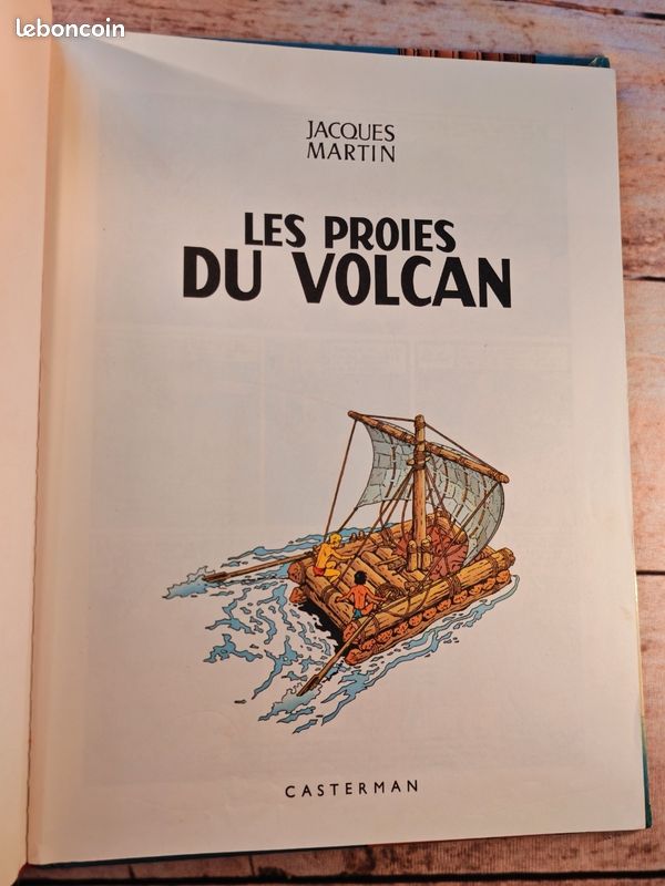 BD, Alix, Les proies du volcan, Jacques Martin (image 3)