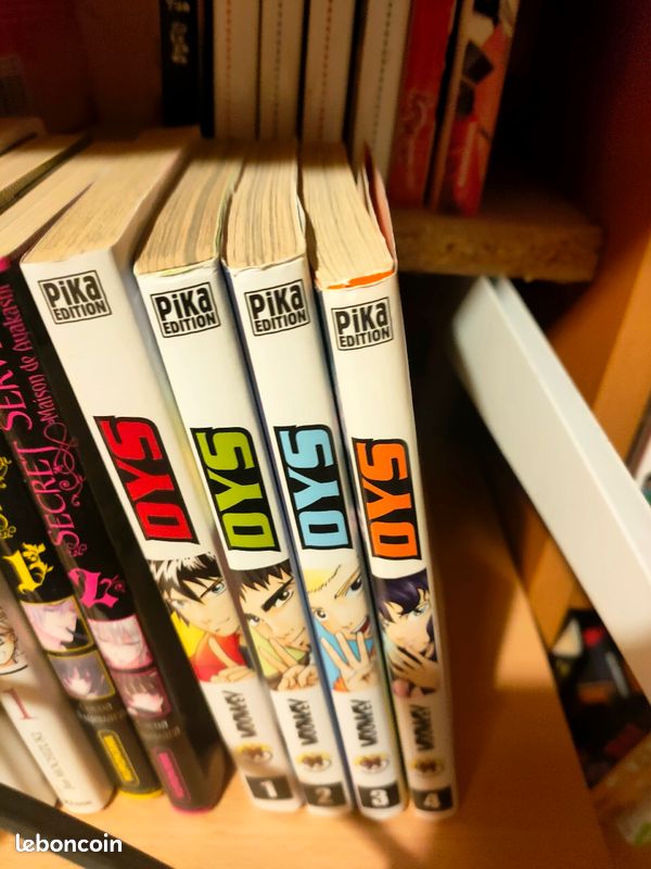 Lot 4 manga DYS intégral - Échange ou vente (image 1)
