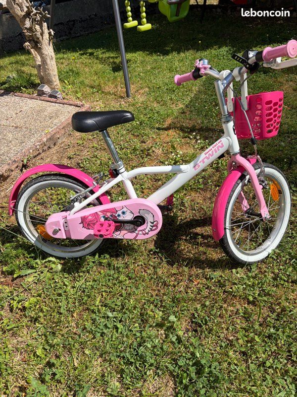 Vélo fille b-twin 16 pouces (image 1)