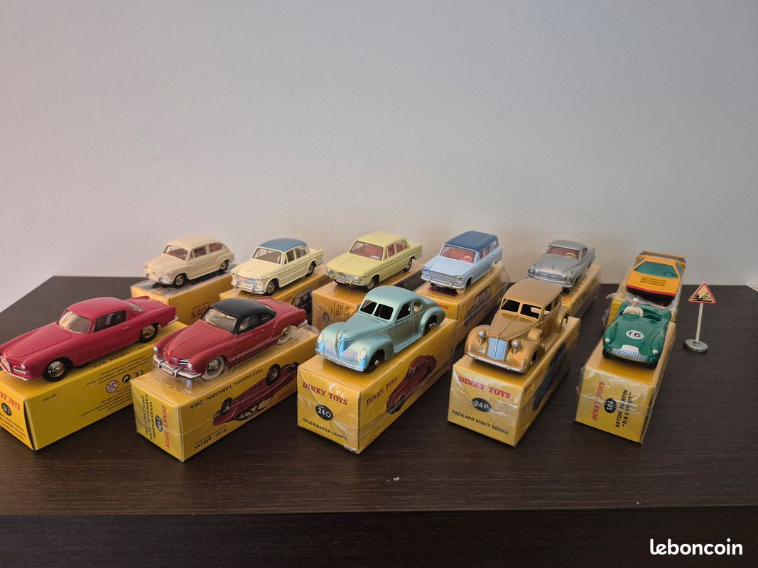 Voitures Miniatures Atlas Dinky Toys Reproduites - Échelle 1:43, Multicolore, Occasion (choix Du Modèle)
