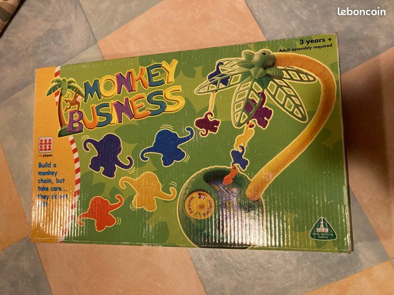 Lot 3 jeux sociétés - mémo mimes - monkey business - l’œuf a dit (image 6)