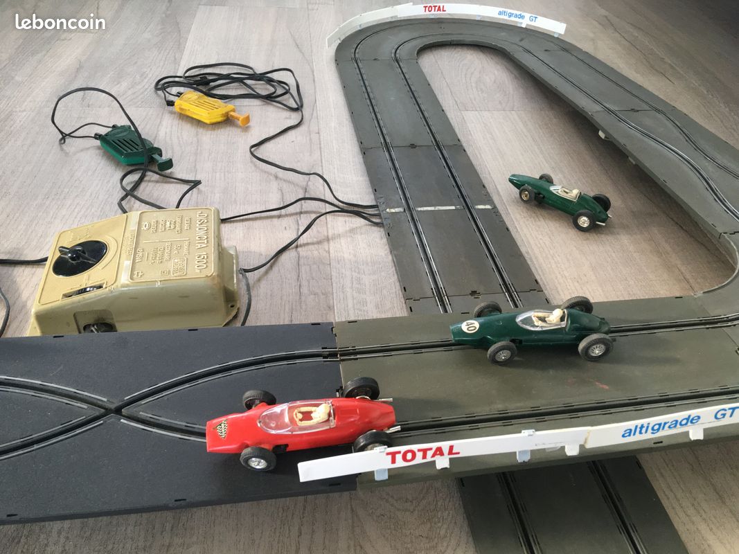 Circuit électrique Formule 1 Jouef - Ricard Anisette / Monte Carlo - Vintage Rare