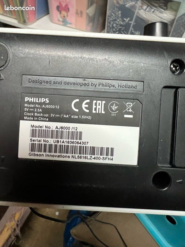 Radio réveil Philips (image 4)
