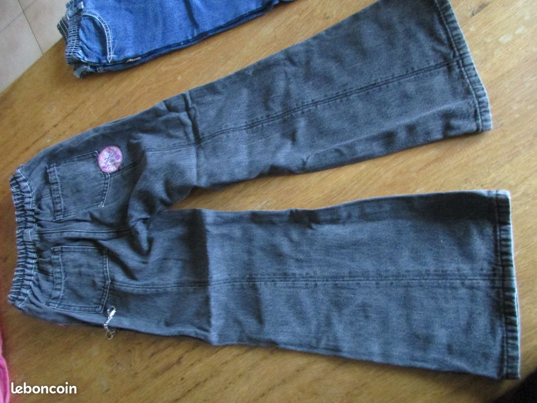 Jean gris Barbie 8 ans (image 5)