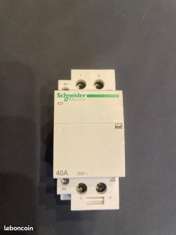 Contacteur 40A SCHNEIDER MONOPHASÉ (image 1)