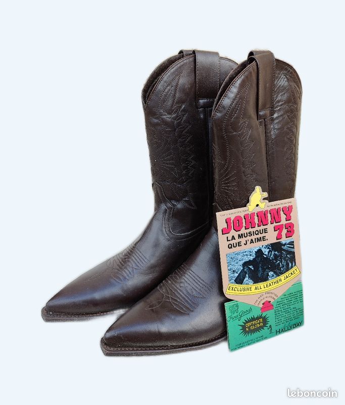 Santiag johnny Hallyday Chaussures