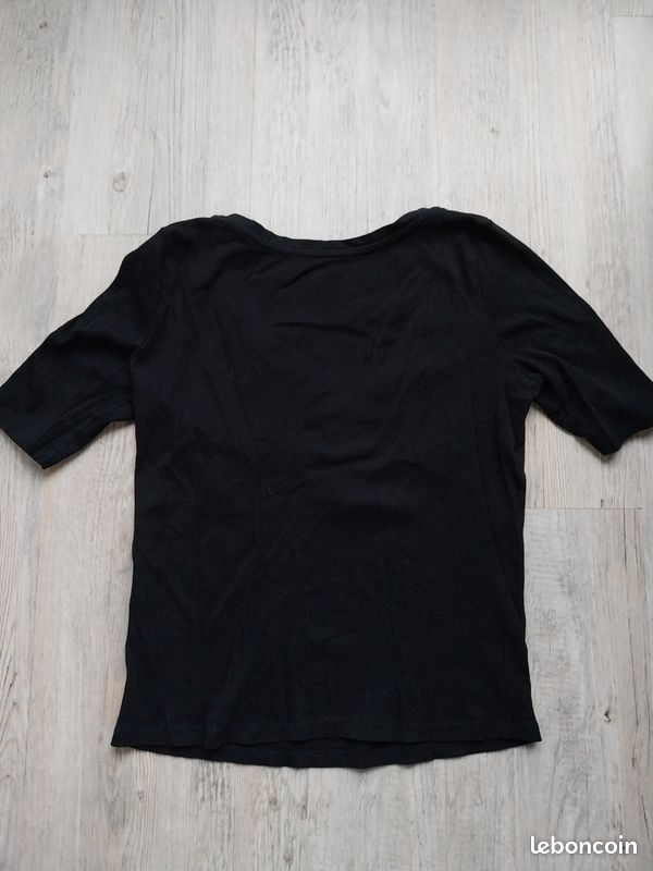 T-shirt col V Camaïeu (image 2)