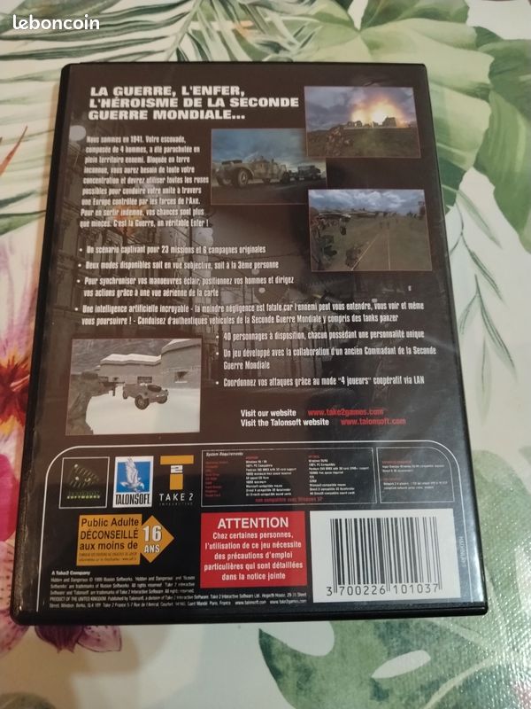 Hidden et dangerous pc cd rom (image 2)