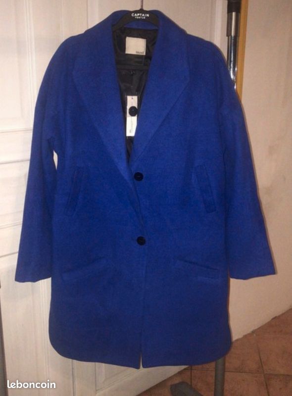 Manteau mi-long neuf MISS CAPTAIN (image 1)