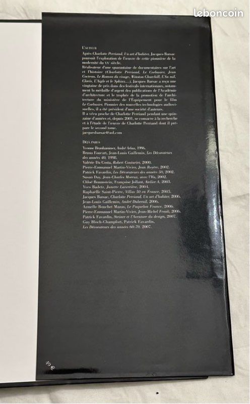 Livre RARE « Charlotte Perriand et le Japon » TBE (image 3)
